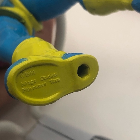 90S TMNT Zak The Neutrino Action Figure 100% Complete w Original Accessories - Picture 6 of 6